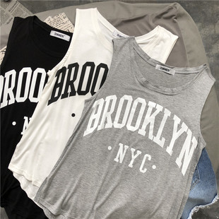 240内搭无袖 特加大码 外穿宽松韩版 女装 t恤 300斤bf背心女胖MM夏装