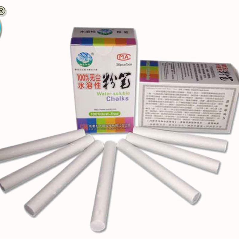 白衣仙子 水溶性粉笔 无尘粉笔 健康环保粉笔 白色