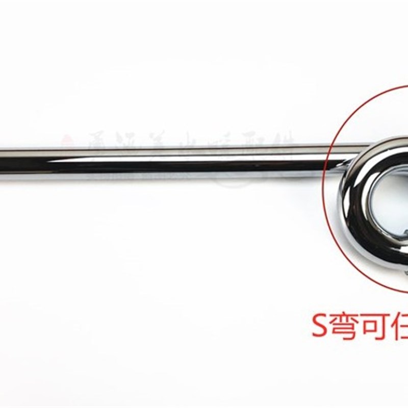 加厚洗脸盆面盆台盆弯U型防臭下水管排水管地排通用款