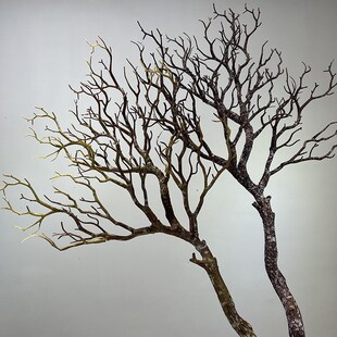 仿真珊瑚枝枯树枝假树塑料树婚庆路引干树枝拍摄道具婚庆装饰