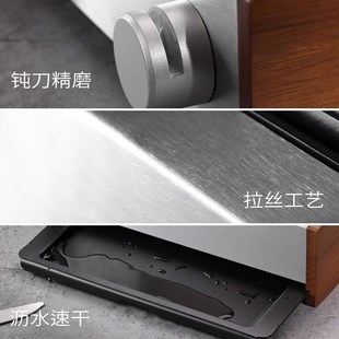 卡特马克唱片菜板装抗菌防霉家用棋盘格实木菜板砧板