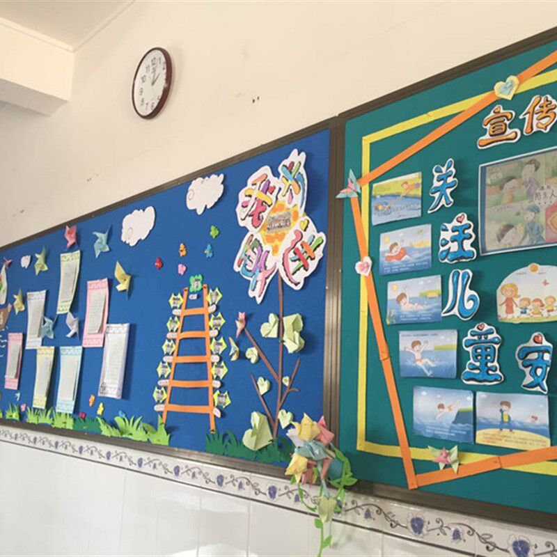 软木板宣传板黑板报 绒布板金香槟边框插钉板公告板尺寸