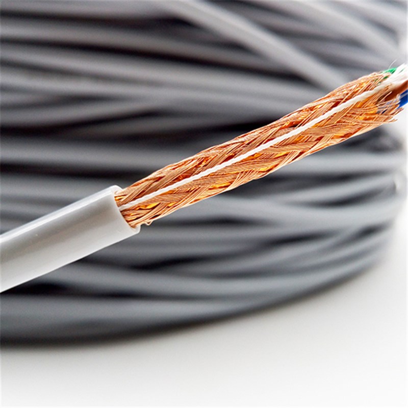 帝辛超六类网线8芯cat6E双屏蔽千兆宽带无氧铜工程网络线超五类