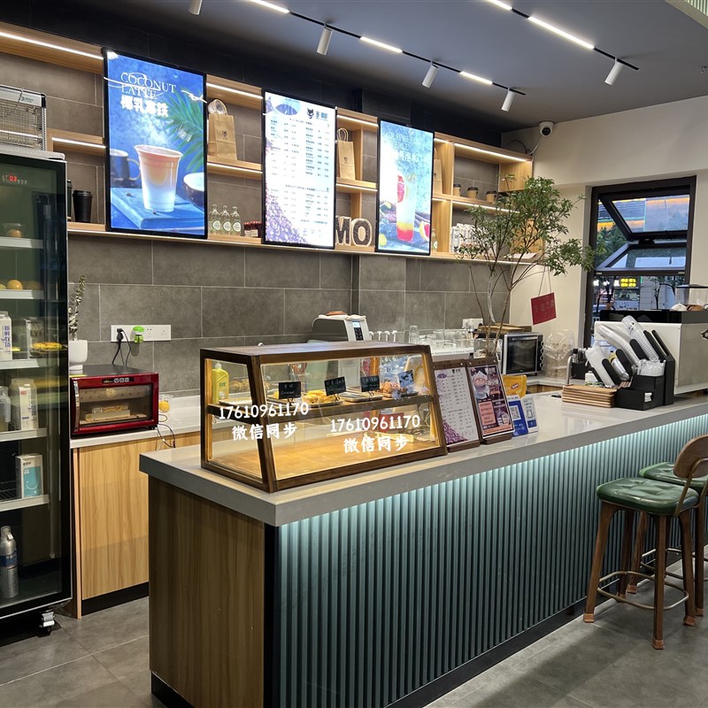 面包柜展示柜店糕点柜烘焙边柜小型甜品展架面包中岛货架