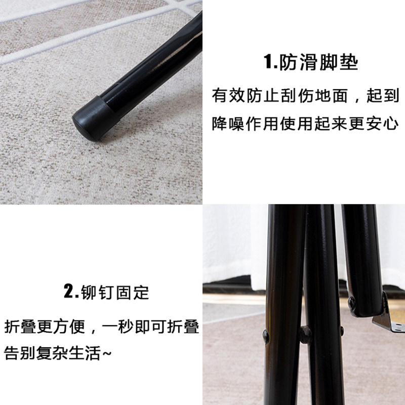 折叠桌支架 餐桌脚支架铁大排档桌脚架子折叠桌子腿 桌脚桌腿支架