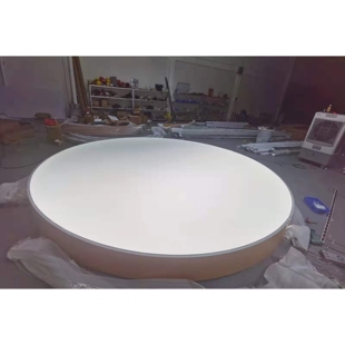 工程软膜灯超大直径异形装 饰天花灯4s店直播间早教大型造型吸顶灯