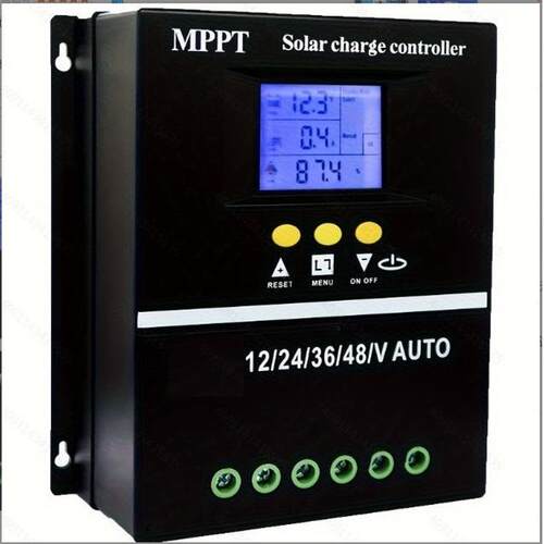 MPPT太阳能控制器12V24V36V48V铅酸锂蓄电池光伏板充电控制器