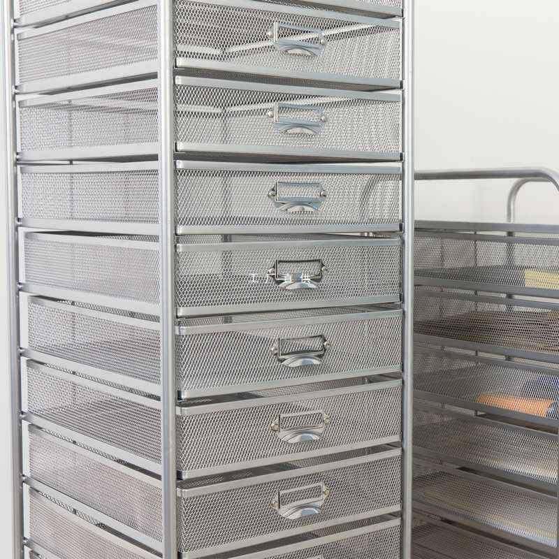 ft铁艺10抽屉a4a3推车钢制文件收纳柜架框办公多层杂物整理架金属,节庆用品/礼品,新娘配件,淘宝优惠券,粉丝福利购,淘宝优惠卷