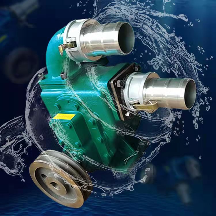 抽粪泵养殖场专用柴油机污水泵无堵塞高扬程家用自吸化粪池排污泵