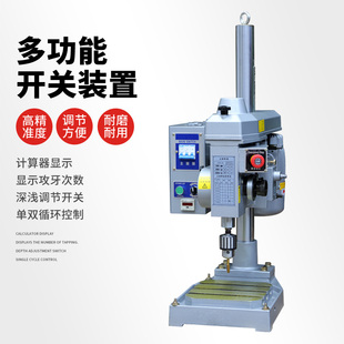 全自动攻丝机伺服台式 多头多轴钻孔小型电动头攻牙机齿轮式