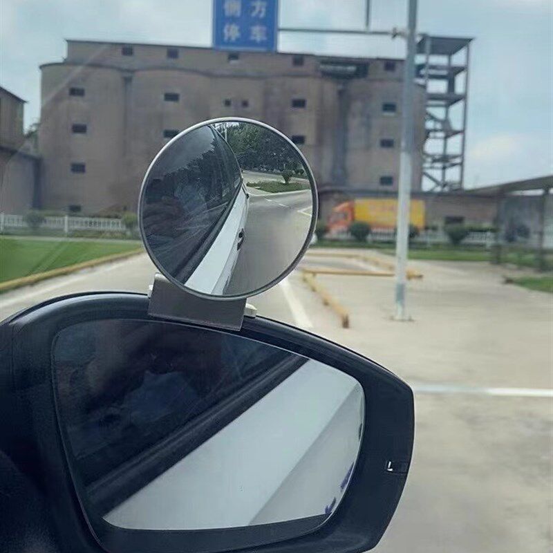 汽车教练镜辅助倒车镜教练车后视镜用品盲区小圆镜捷达广角镜副镜