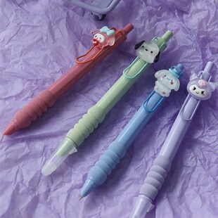 英雄热敏擦按动钢笔软棉握胶小学生三年级专用墨囊练字笔EF细尖