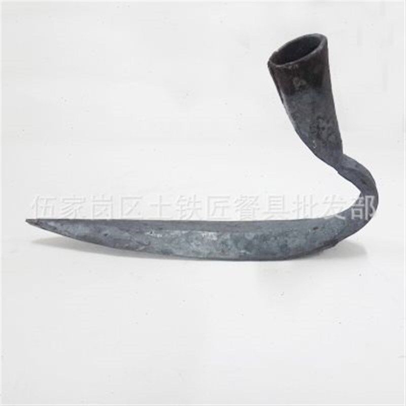 农用小锄头 挖土 土铁匠手工锻打小叶锄 园林农具园艺工具