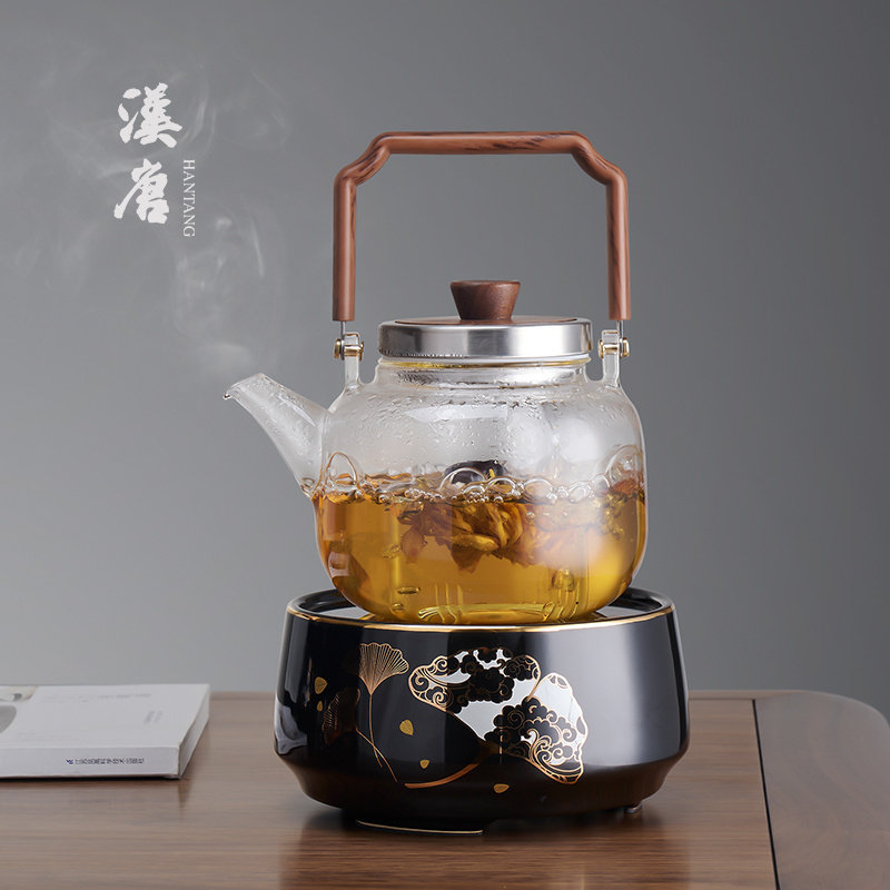 汉唐提梁壶煮茶壶耐热壶泡茶壶电茶壶