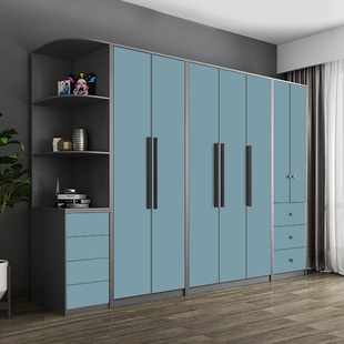 贴纸翻新装 饰防潮衣橱旧柜子自粘家具橱柜推拉门改色改造贴膜