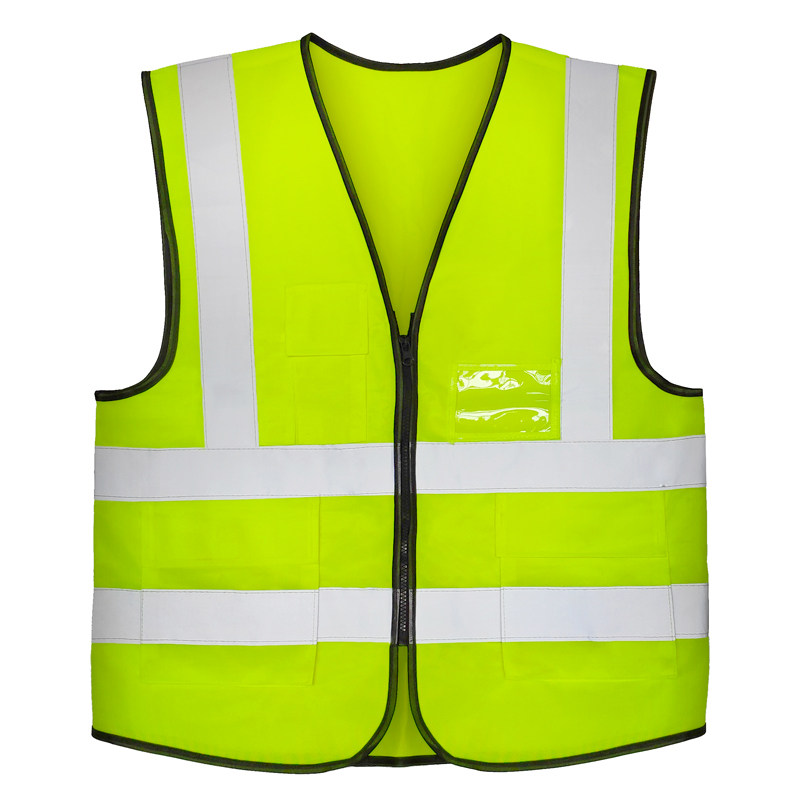 警示高反光背心绿化环卫马甲汽车审车反光衣多口袋建筑马甲安全服