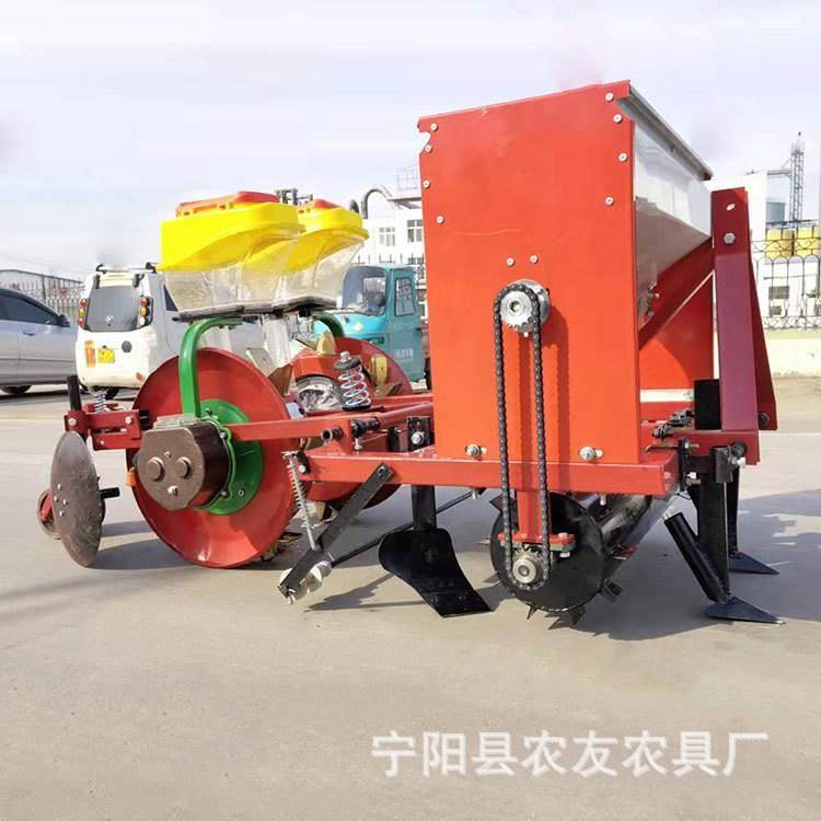 花生播种机 起垄铺膜滴灌单垄双行玉米精播机 赤豆毛豆鸭嘴打孔,农机/农具/农膜,播种栽苗器/地膜机,淘宝优惠券,粉丝福利购,淘宝优惠卷