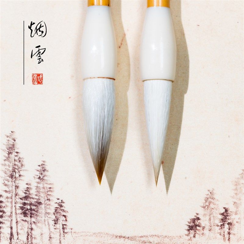 新品烟云书屋狼羊兼毫楷书毛笔知礼初学者专用毛笔套装颜楷欧柳楷,文具电教/文化用品/商务用品,毛笔,淘宝优惠券,粉丝福利购,淘宝优惠卷