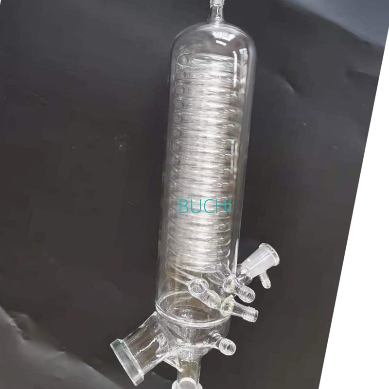BUCHI旋转蒸发仪冷凝管R-215/300布琪旋蒸配件V型冷凝器可定制