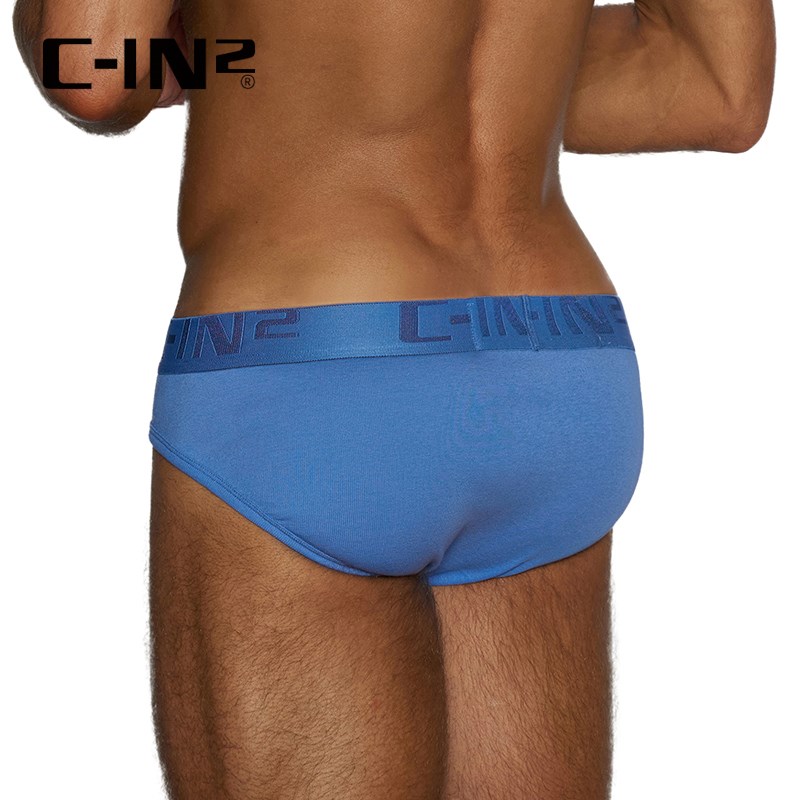 C-IN2新品内裤男精梳棉吸汗亲肤简约U凸舒适性感三角裤4013RT