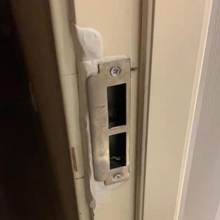 门框锁具锁片房间门扣片条木门压边条锁舌配件挡片专用锁体导向片