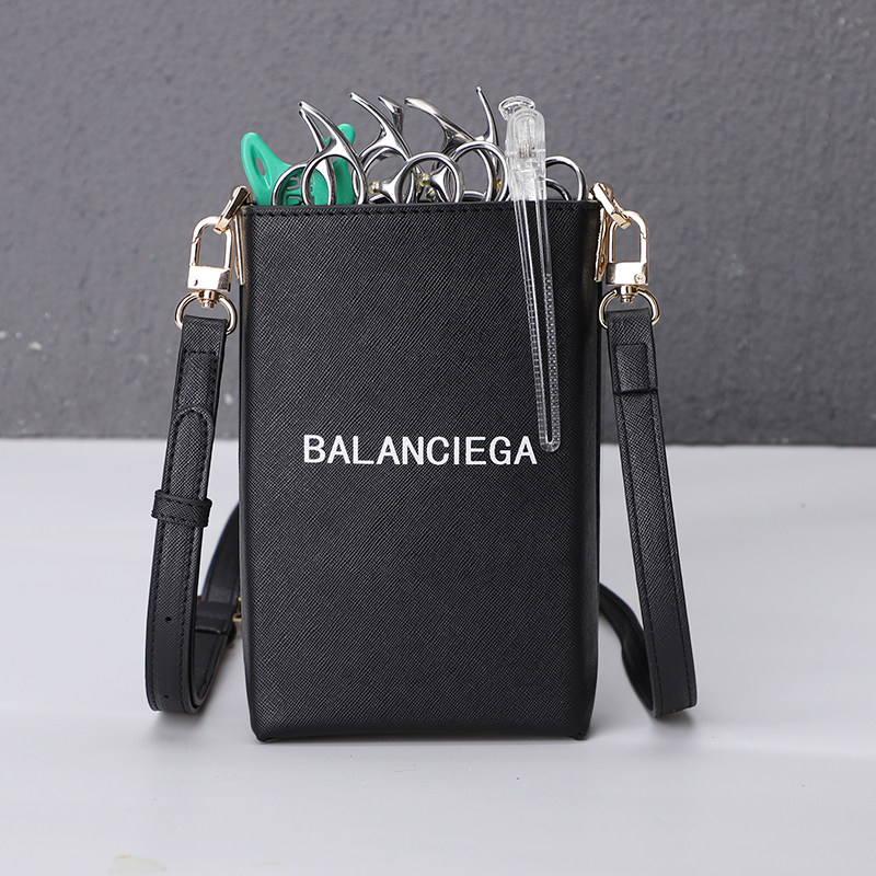 发型师网红剪刀包高级挎包美发工具包宠物美容师剪发剪子包斜挎潮