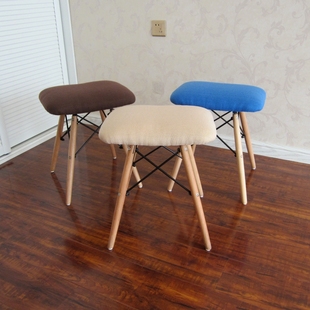 书桌凳子无靠背椅子软化妆椅家用卧室宿舍大学生学习不带餐桌餐椅