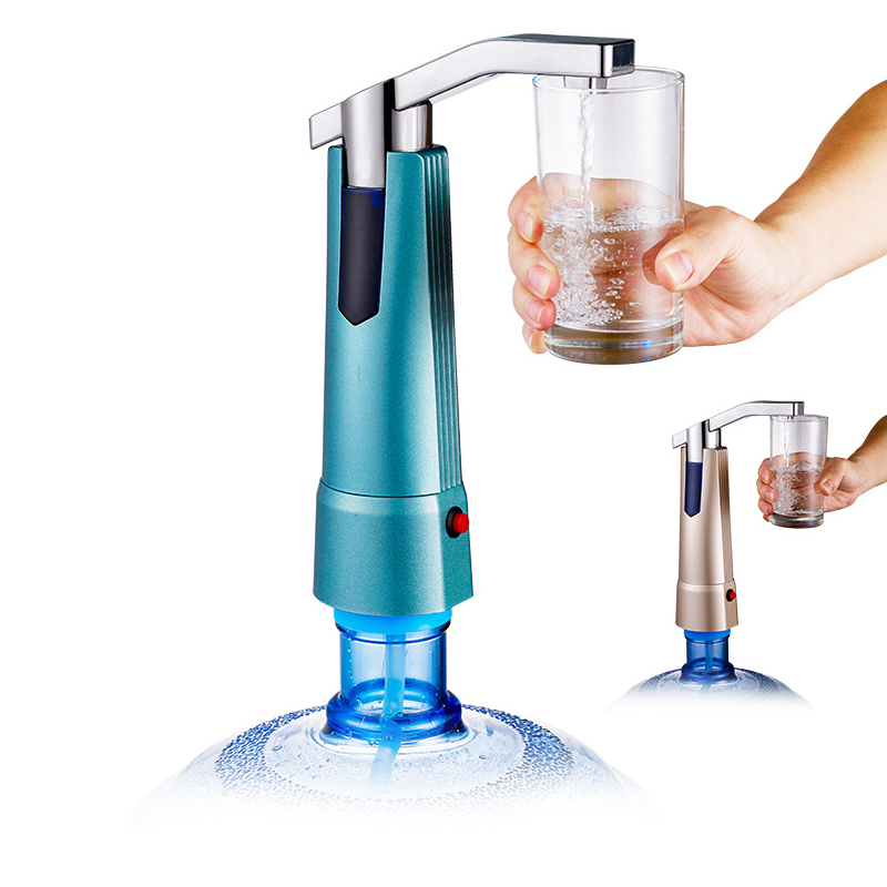 纯净水桶电动抽水器桶装水自动加水器迷你无线充电式上水取水茶具