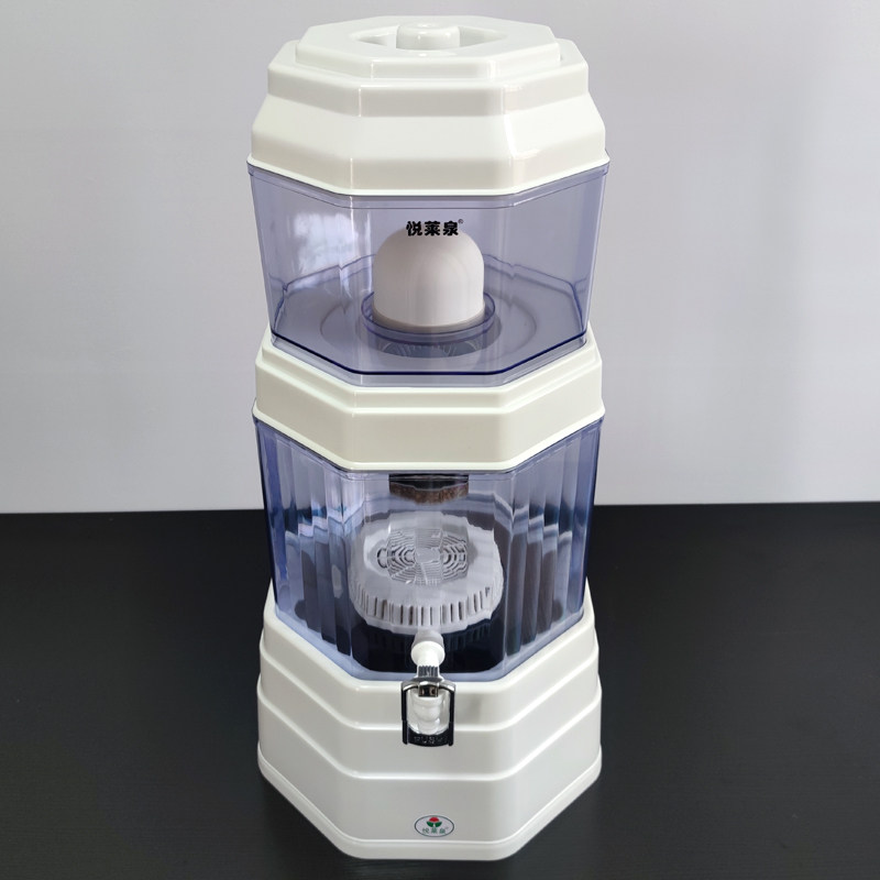 净水桶家用直饮净水器陶瓷膜净水壶自来水井水七级矿泉壶直饮30升