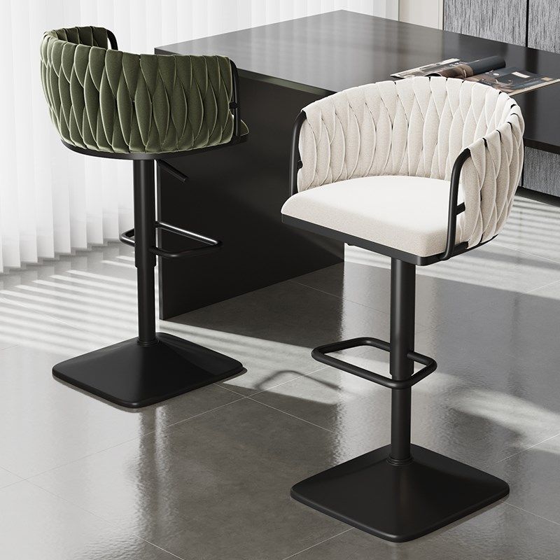 酒吧椅旋转高脚凳家用吧台椅包邮高级感吧椅前台高脚椅时尚吧台凳,住宅家具,家用高脚椅,淘宝优惠券,粉丝福利购,淘宝优惠卷