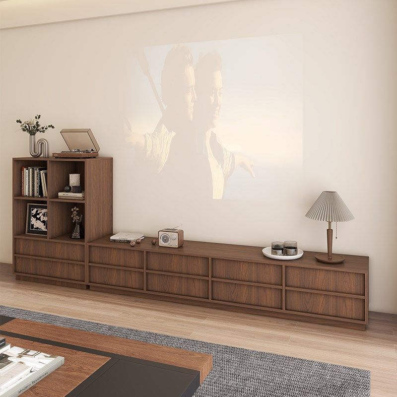 实木电视柜中古风落地客厅家用边柜收纳储物柜子复古电视机柜定制,住宅家具,电视柜,淘宝优惠券,粉丝福利购,淘宝优惠卷