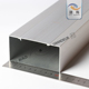 国标100 50铝合金方线槽面板线槽超大墙壁线槽办公室医院商场线槽
