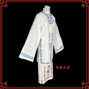 戏曲青衣披戏剧京剧女花旦青衣褶子回纹花边青衣对披绣花青衣披