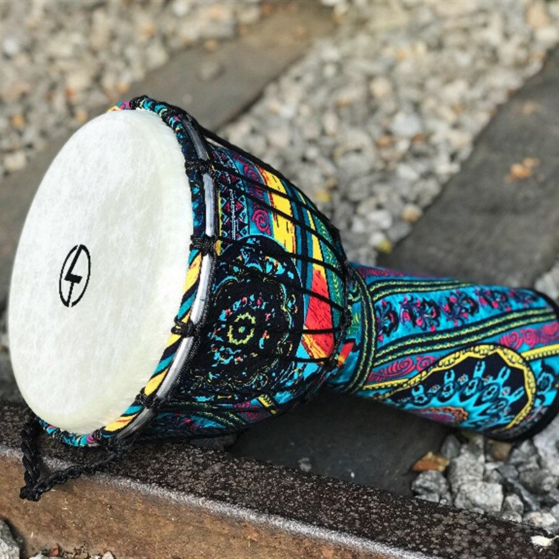 黑钻手鼓入门精品10寸儿童成人鼓云南丽江手鼓非洲鼓