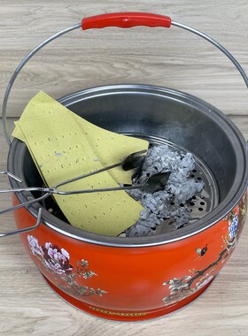清明节祭祀用品烧钱纸容器烧金纸炉烧金桶大号专用桶金纸盆家用