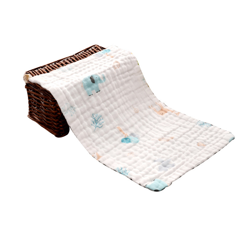 新生婴儿毛巾长方形洗脸纯棉纱布儿童洗澡巾宝宝手巾面巾超柔吸水,婴童用品,口水巾,淘宝优惠券,粉丝福利购,淘宝优惠卷