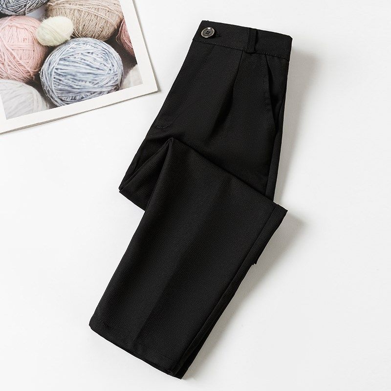 男童西裤儿童黑色藏青直筒裤校园中大童长裤演出钢琴格子西装裤子