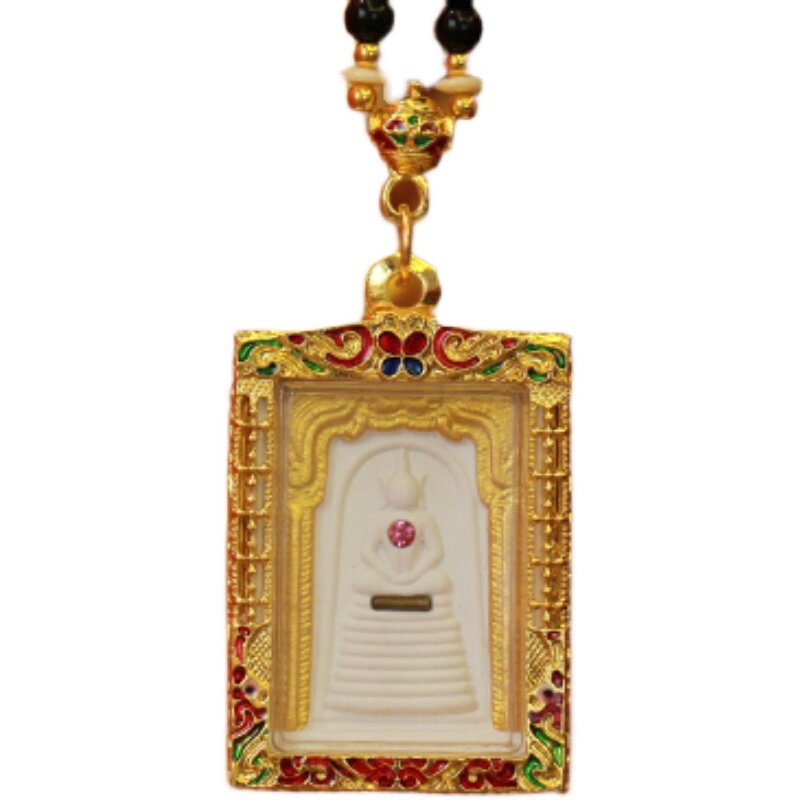 昕福 泰国佛牌真品 崇迪 丛笛 佛  遮面佛  龙婆本