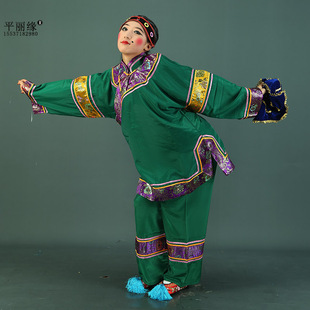 媒婆衣戏曲丑婆媒人彩旦老太婆花婆地主秧歌喜婆古装老奶奶演出服