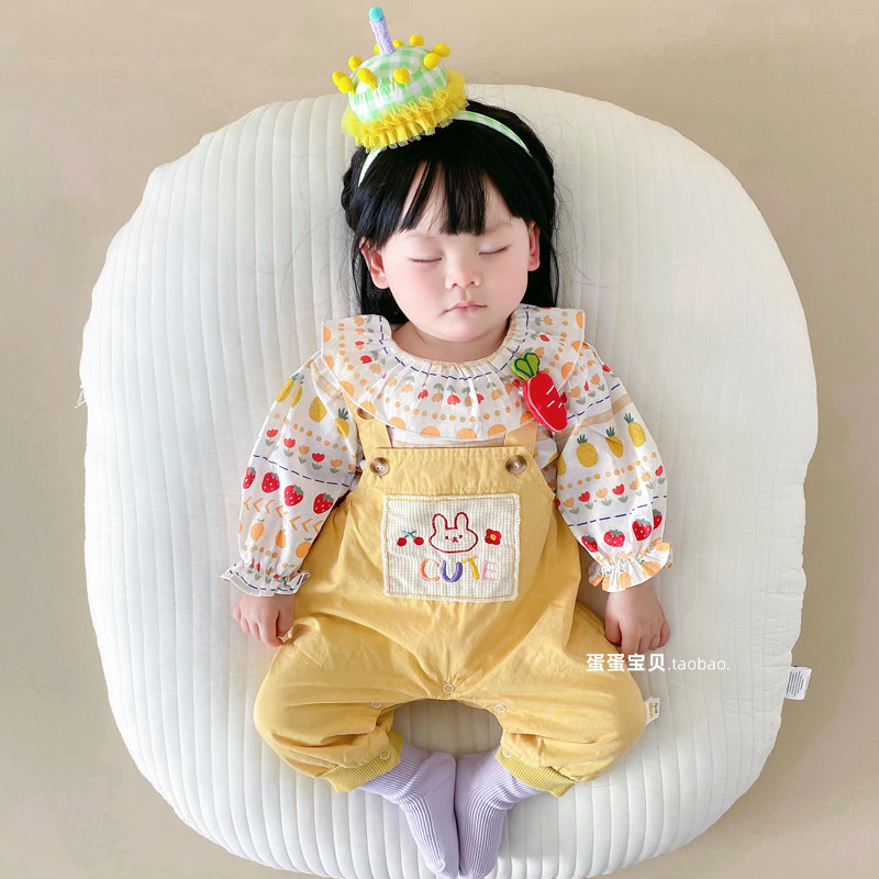 婴儿衣服超萌洋气一岁男女宝宝春连身衣/爬服/哈衣