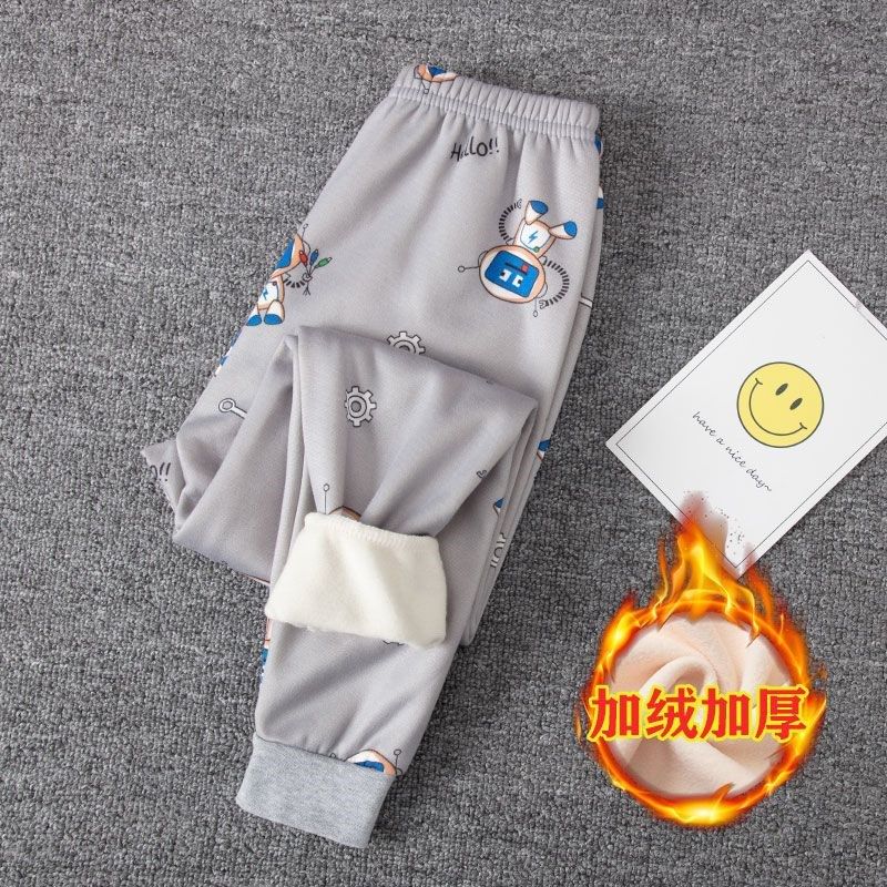 儿童加绒加厚秋裤男童保暖裤女童秋冬棉毛裤宝宝内穿单条打底裤子,童装/婴儿装/亲子装,保暖裤,淘宝优惠券,粉丝福利购,淘宝优惠卷