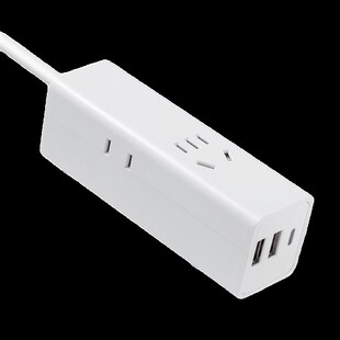 便携式迷你usb插排插板多功能小巧旅行插座小型接线板拖线板家用