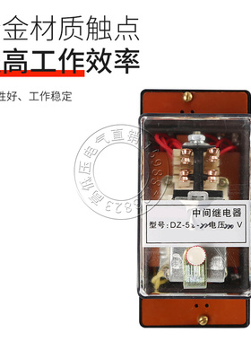 DZ-51/22 DZ-62/40 DZ-61/22中间继电器DZ-52-22/40/04 AC24 220V