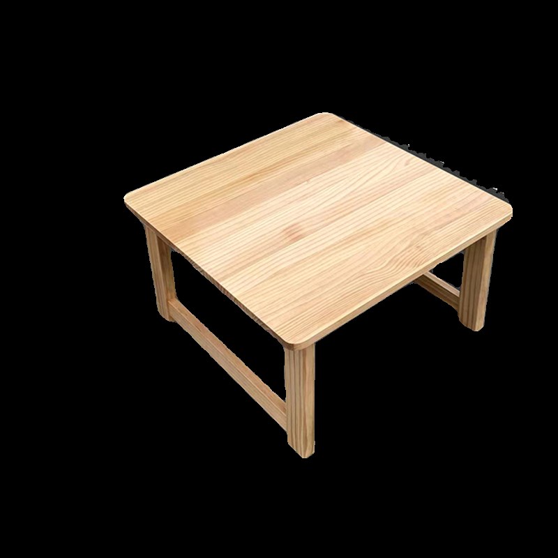 实木餐桌折叠方桌四方饭桌茶几客厅家用正方形炕桌简约茶桌子飘窗