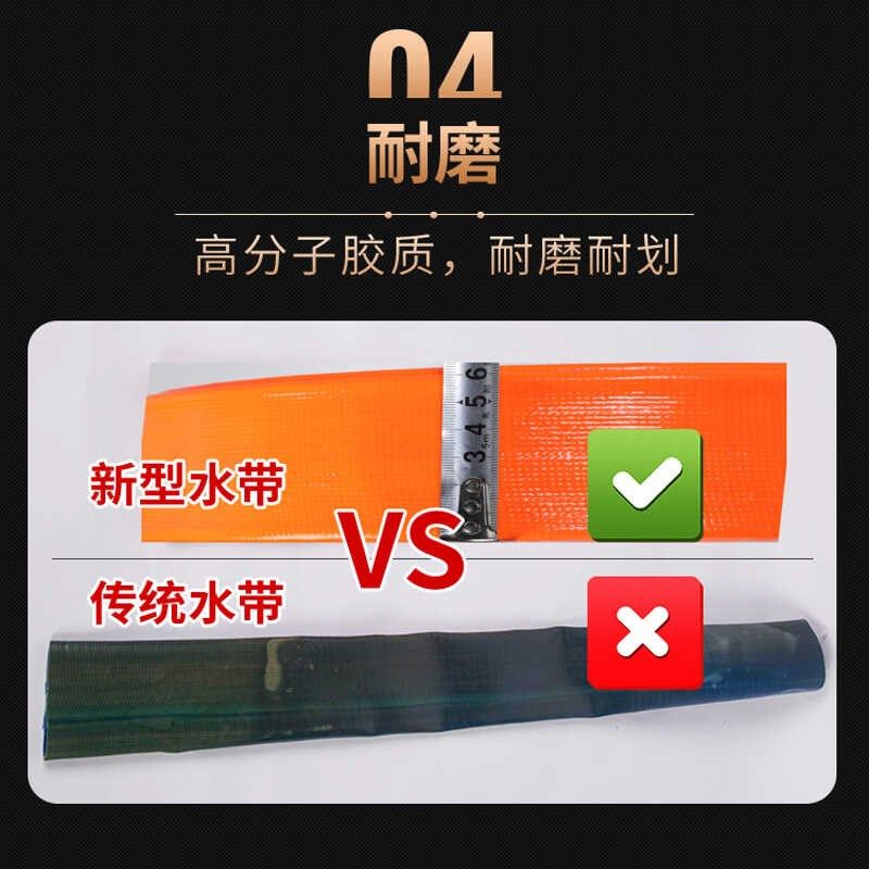 农用浇地水带软管2寸2.5寸PVC高分子水带无味高压防爆耐磨耐用