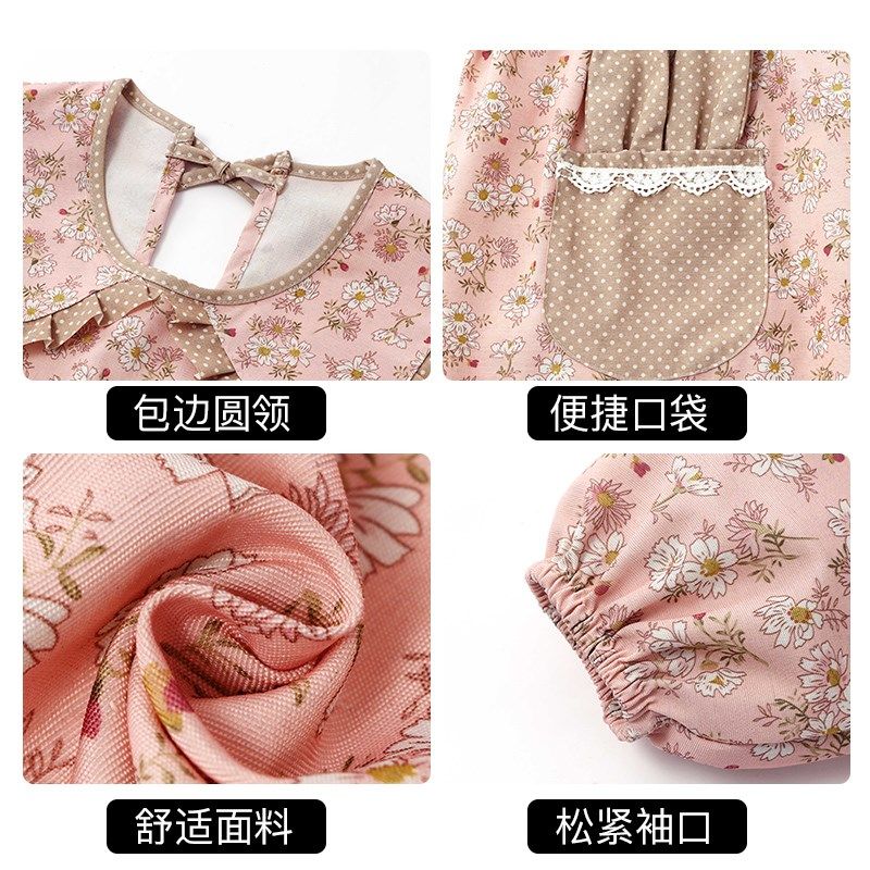 围裙厨房家用2024罩衣女新款做饭漂亮高级感年轻款上班专用工作服,家庭/个人清洁工具,围裙,淘宝优惠券,粉丝福利购,淘宝优惠卷