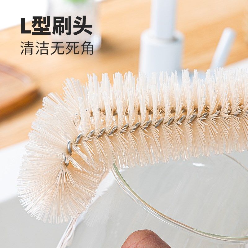 云蕾杯刷短柄刷L型水杯清洗神器双螺旋无死角硬毛可悬挂家用杯刷,家庭/个人清洁工具,杯刷/瓶刷,淘宝优惠券,粉丝福利购,淘宝优惠卷