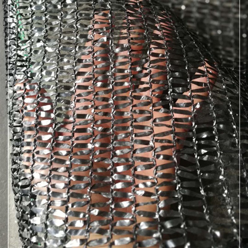 防晒网太阳网建筑绿网黑网黑色挡遮光加密加厚防晒隔热农用遮阳网