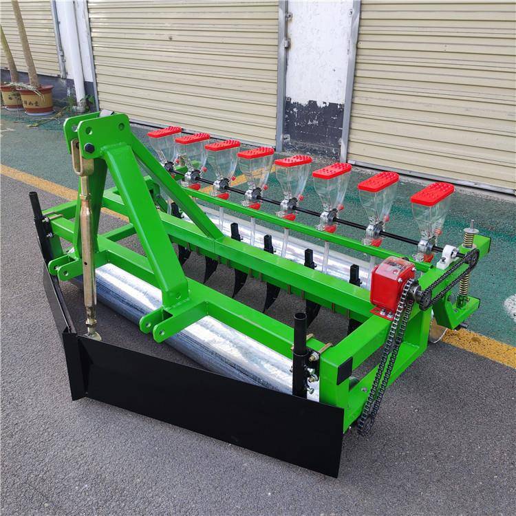 山东供应大葱蔬菜播种机四轮牵引式小颗粒种子播种机免间苗种植