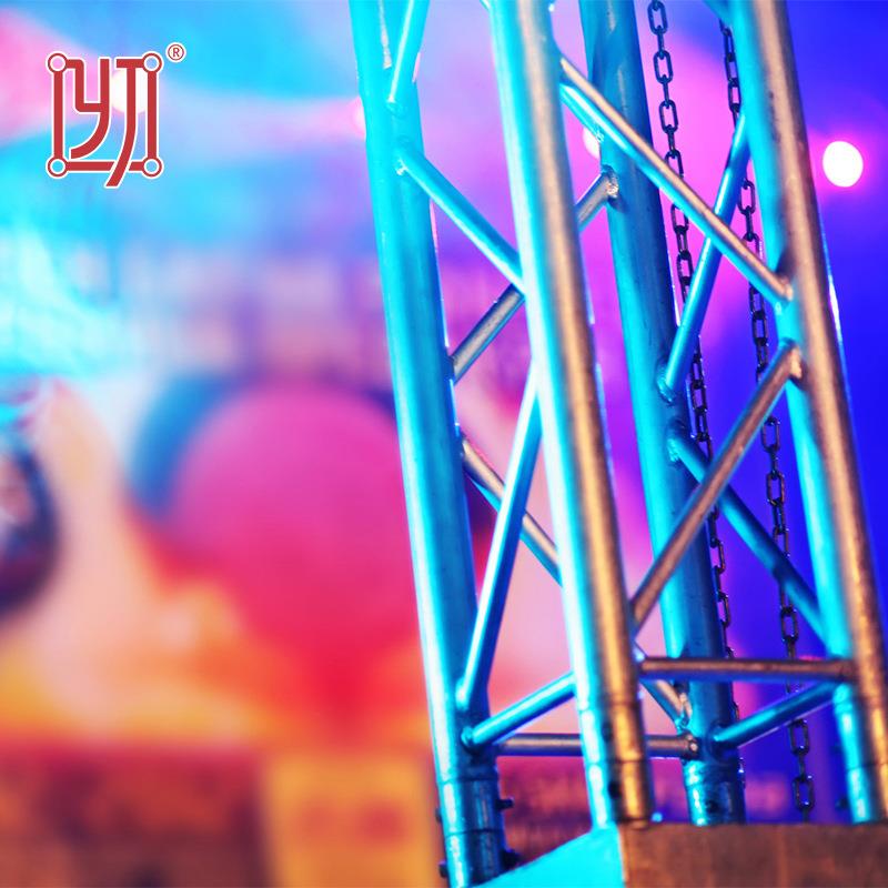 演唱活动背景舞台灯光架户外铝合金圆管龙门架篷房桁架舞台桁架